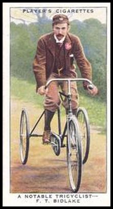 18 A Notable Tricyclist F T Bidlake